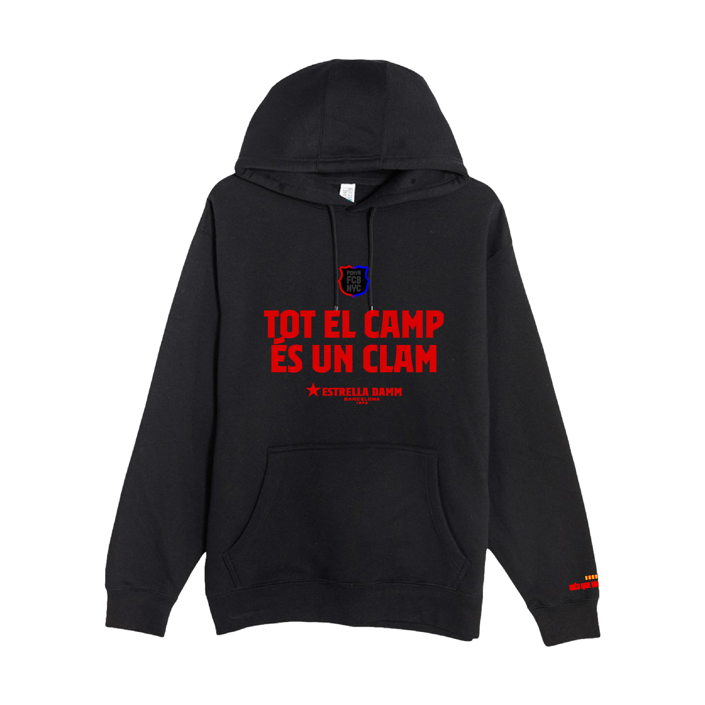 FCB NYC x Estrella 2024/25 Tot El Camp Es Un Clam Hoodie