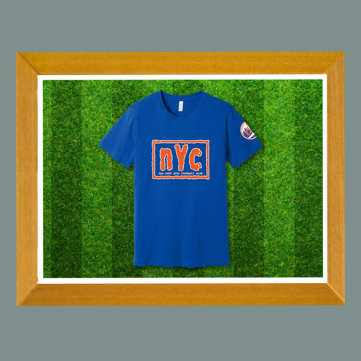 nYc Queens Alternate Blue Shirt